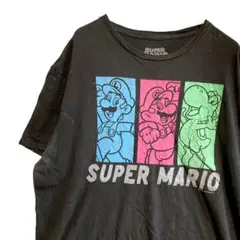 BDVU キャラ Tシャツ 古着 スーパー マリオ ルイージ ヨッシー ゲーム