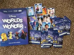 ディズニー WORLDS OF WONDER コレクターアルバム