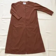 MARECHAL TERRE(マルシャルテル) ノーカラーシャツワンピース