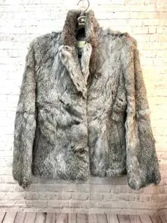 【美品】EMBA ファーコート 11 グレー