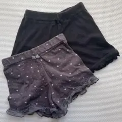 アプレレクール　フリル付きショートパンツ 2点セット