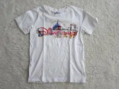 香港ディズニーランド Tシャツ　16キャラクター揃い　白　S　ok2507B