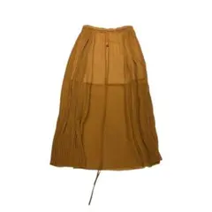 SeeByChloé マスタードプリーツスカート