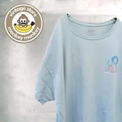 mz67725 ヘインズ　オーバーサイズ　キャラクターTシャツ　カットソー