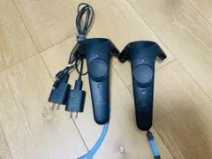 【週末値下げ】 HTC VIVE コントローラー 左右2本セット 充電器付き
