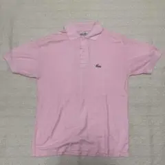 フランス製 CHEMISE LACOSTE ポロシャツ ピンク フレラコ