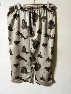 デザートカモ風 ドライハーフパンツ LL