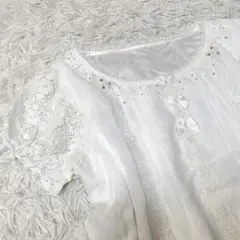 森ガール　フェアリーグランジ　お花レーストップス　リボン