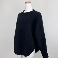 ●美品◆ユナイテッドアローズ◆ゆったりニット♡ラウンドヘム ニットプルオーバー