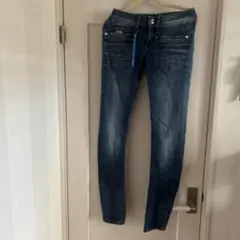 G-STAR RAW ダークブルースキニージーンズ