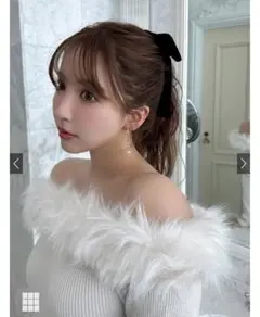 GRLグレイル　オフショルダーファーニット　長袖ギャル　三上悠亜　デート