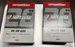 Vittoria Latex ラテックス チューブ 30〜38c 2本