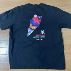 NEW ERA ニューヨーク・ヤンキース Tシャツ ブラック　XL