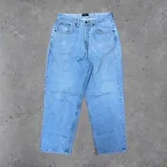 HUF バギーデニム　アイスブルー　32インチ　ストリート