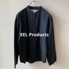 EEL チャコールヘンリー プルオーバーシャツ 日本製