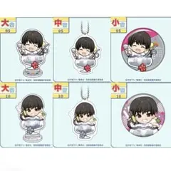 呪術廻戦×まるくじ 灰原雄 アクスタ アクキー 缶バッジ 【ちゃぽんっ!】