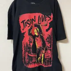 13日の金曜日 Tシャツ ブラック 裾カットオフ XL ジェイソン