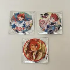 莉犬くん　すとぷり　言ノ葉ワンダーランド ver. ランダム缶バッジ　3個セット
