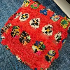 モロッコのヴィンテージプフ15 フロアクッション レッド イエロー ブルー 楽天市場】モロッコ プフの通販