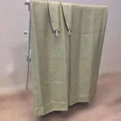 ニトリ　防炎　カーテン　2枚組