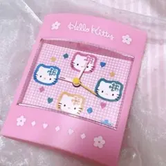 フラワーキティ　目覚まし時計　置き時計