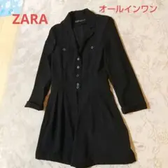 ZARA☆ブラック☆シャツ☆ショートパンツ☆オールインワン☆サロペット