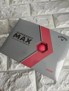 キャロウェイゴルフボール SUPERSOFT MAX 23 12個入　ピンク