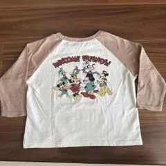 futafuta フタフタ　DisneyミッキーフレンズロンT 110cm