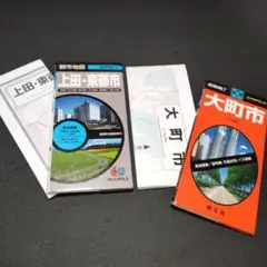 長野県 上田・東御市（2016年） 大町市 （2008年）地図