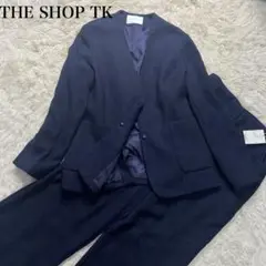 THE SHOP TK セットアップ Mサイズ ノーカラージャケット パンツ M