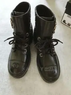 CHANELシャネル ショートブーツ 38