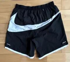 美品 Nike ランニングショーツ 黒/白 S インナーパンツ付き