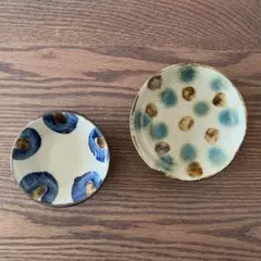 美品　やちむん　小皿豆皿　2枚セット　沖縄