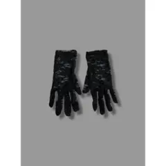 BLACK LACE GLOVE 518G 手袋 レース