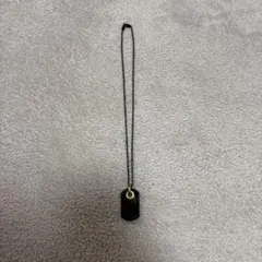 ☆美品☆EMPORIO ARMANI アルマーニ ネックレス ブラック