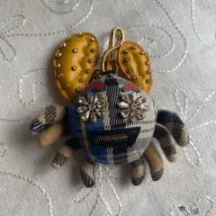 Burberry かに キーホルダー