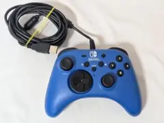 Nintendo Switch 有線コントローラー 青