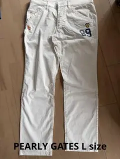 PEARLY GATES ホワイトパンツ　size5