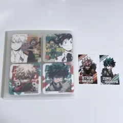 僕のヒーローアカデミア アートコースター rivals 全種box爆豪 緑谷