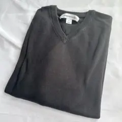 ☆ Men's V-Neck Sweater Black X-Small