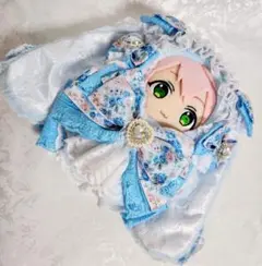 午前11時迄価格⭐あんスタぬい服１６cm水色⭐垂れ耳うさぎさん