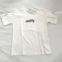 ミッフィー 白半袖Tシャツ バースデイ 110