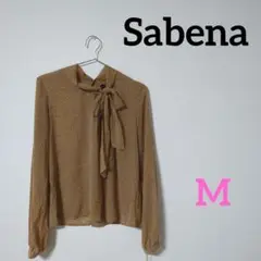 【新品】Sabena　サベナ　レディース　トップス　ブラウス　長袖　茶色　38