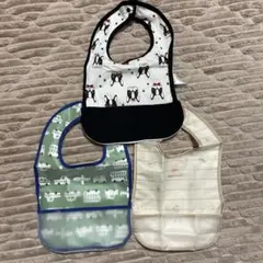 【新品未使用】お食事エプロン3枚セット