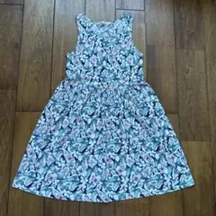 H&M ちょうちょノースリーブワンピース 150 女の子