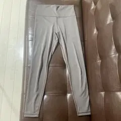 Lサイズ ライトグレー ヨガパンツ
