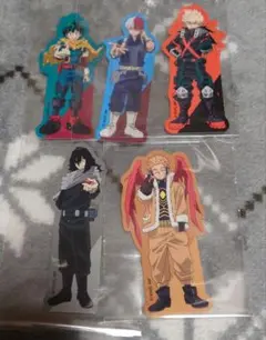 アニメキャラクター ステッカー 4枚セット