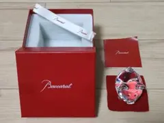 Baccarat バカラ ブタ 豚の置物 クリスタル 付属品完備