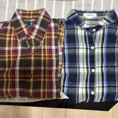 REGATTA CLUB & niko and ... チェックシャツメンズ2枚