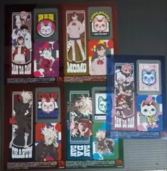 ダンダダン ローソン クリアシート 全5種類セット